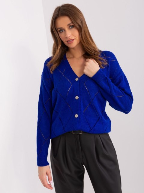 Sweter LC-SW-A10-1.19P kobaltowy Sweter LC-SW-A10-1.19P kobaltowy
