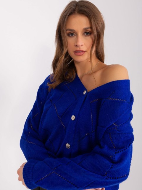 Sweter LC-SW-A10-1.19P kobaltowy Sweter LC-SW-A10-1.19P kobaltowy