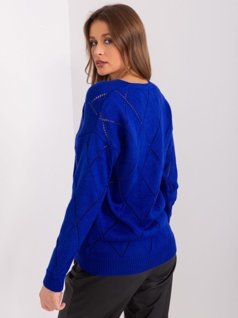 Sweter LC-SW-A10-1.19P kobaltowy Sweter LC-SW-A10-1.19P kobaltowy