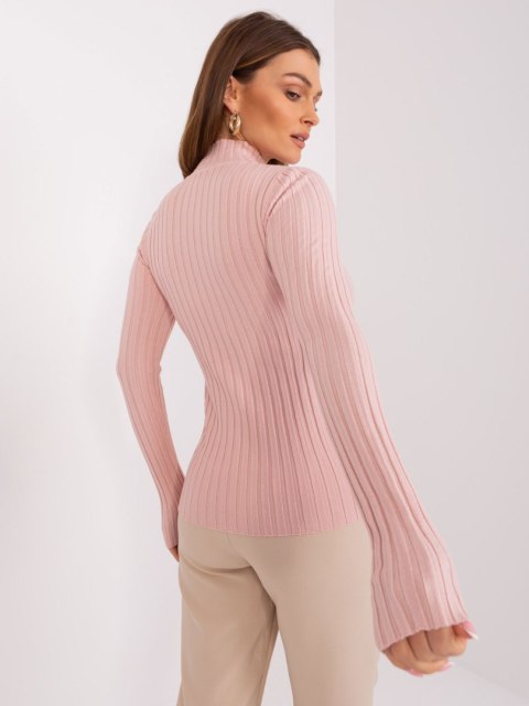 Sweter PM-SW-9747.09 jasny różowy M/L Sweter PM-SW-9747.09 jasny różowy M/L