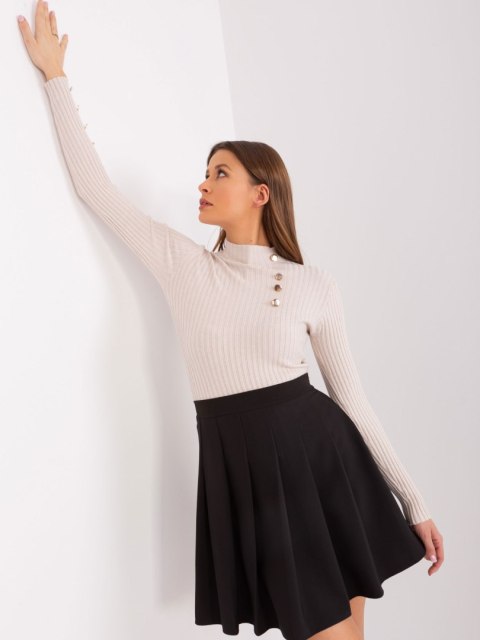 Sweter PM-SW-PM-3217.08 jasny beżowy M/L Sweter PM-SW-PM-3217.08 jasny beżowy M/L