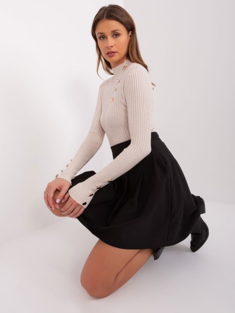 Sweter PM-SW-PM-3217.08 jasny beżowy S/M Sweter PM-SW-PM-3217.08 jasny beżowy S/M