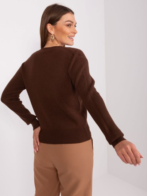 Sweter PM-SW-PM895.40P ciemny brązowy M/L Sweter PM-SW-PM895.40P ciemny brązowy M/L