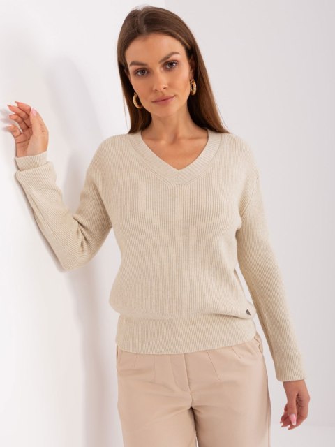 Sweter PM-SW-PM895.40P jasny beżowy M/L Sweter PM-SW-PM895.40P jasny beżowy M/L