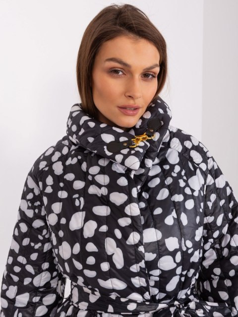 Kurtka LK-KR-14101.97P biało-czarny 42 Kurtka LK-KR-14101.97P biało-czarny 42