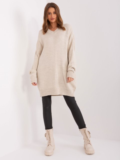 Sweter LC-SW-0341.12P beżowy Sweter LC-SW-0341.12P beżowy
