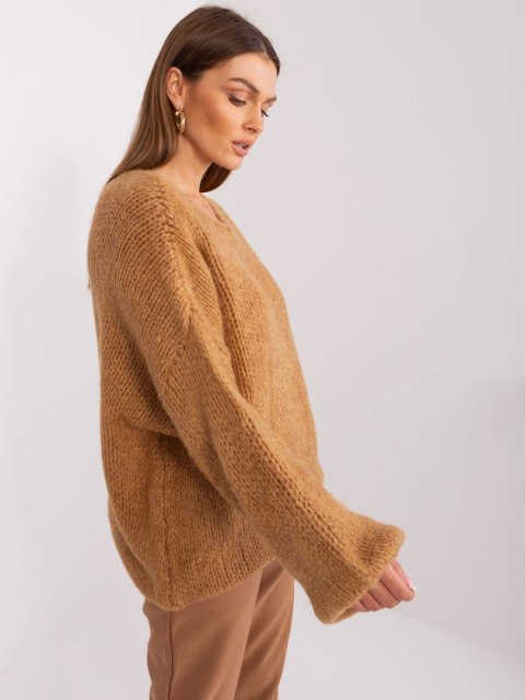 Sweter LC-SW-3020.10P camelowy Sweter LC-SW-3020.10P camelowy