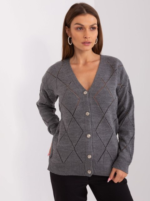 Sweter LC-SW-A10-1.19P ciemny szary Sweter LC-SW-A10-1.19P ciemny szary