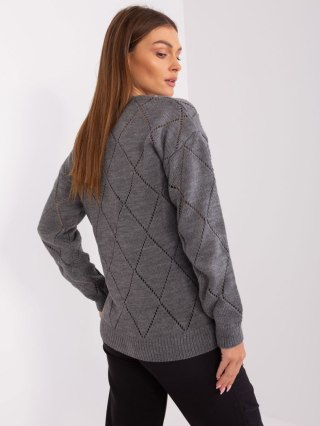 Sweter LC-SW-A10-1.19P ciemny szary