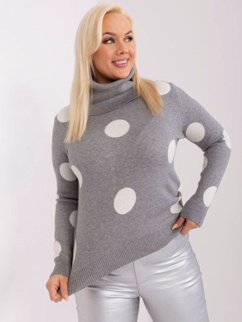 Sweter PM-SW-PM1023.24X szary XXL/XXXL Sweter PM-SW-PM1023.24X szary XXL/XXXL