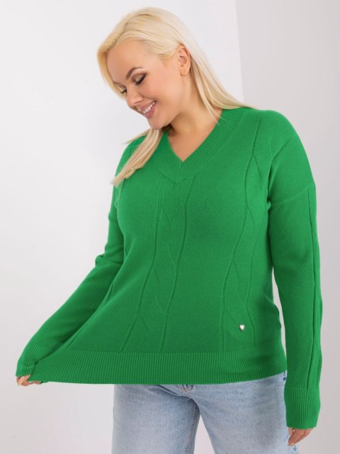 Sweter PM-SW-PM688.64 zielony XL/XXL Sweter PM-SW-PM688.64 zielony XL/XXL