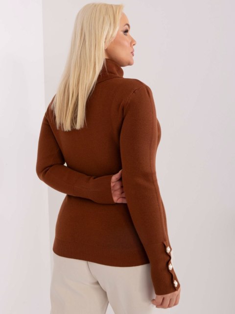 Sweter PM-SW-PM781.13 brązowy L/XL Sweter PM-SW-PM781.13 brązowy L/XL