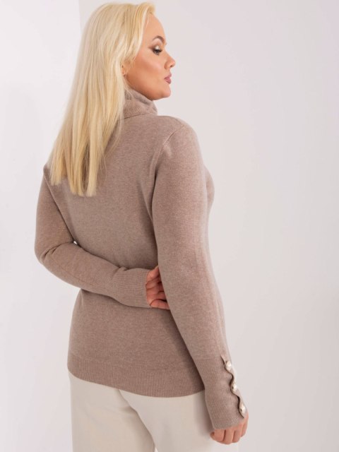 Sweter PM-SW-PM781.13 ciemny bezowy L/XL Sweter PM-SW-PM781.13 ciemny bezowy L/XL