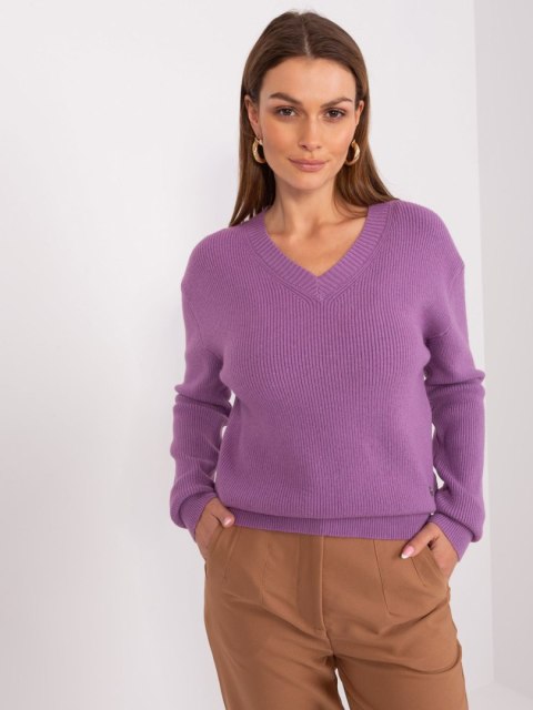 Sweter PM-SW-PM895.40P fioletowy M/L Sweter PM-SW-PM895.40P fioletowy M/L