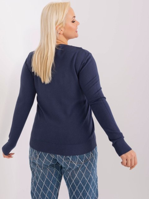 Sweter PM-SW-PM-3006+1.11 granatowy XL/XXL Sweter PM-SW-PM-3006+1.11 granatowy XL/XXL
