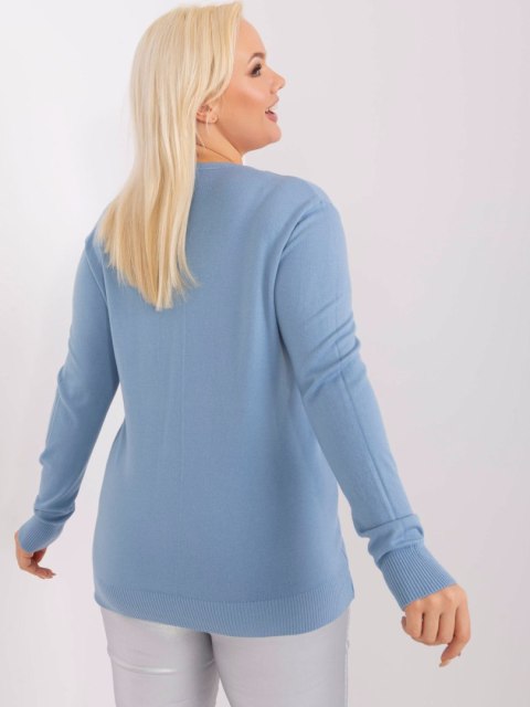 Sweter PM-SW-PM-3006+1.11 niebieski XL/XXL Sweter PM-SW-PM-3006+1.11 niebieski XL/XXL
