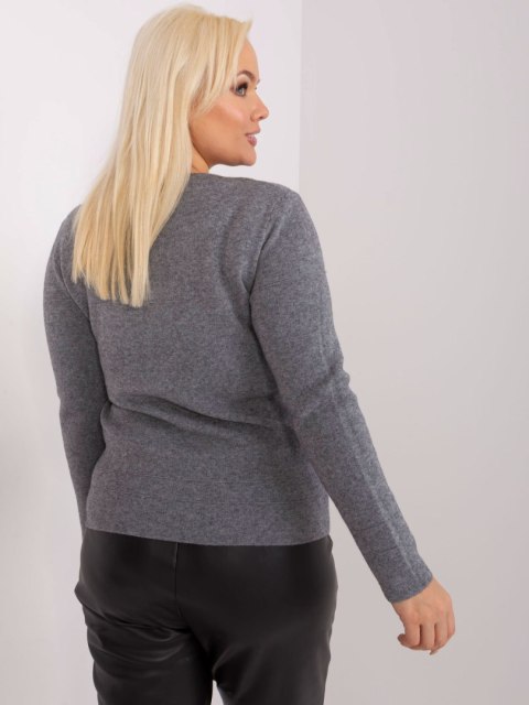 Sweter PM-SW-PM-3706.10X ciemny szary XL/XXL Sweter PM-SW-PM-3706.10X ciemny szary XL/XXL