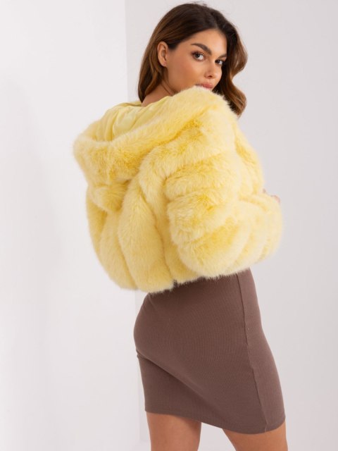 Kurtka AT-KR-2378.97P jasny żółty S/M