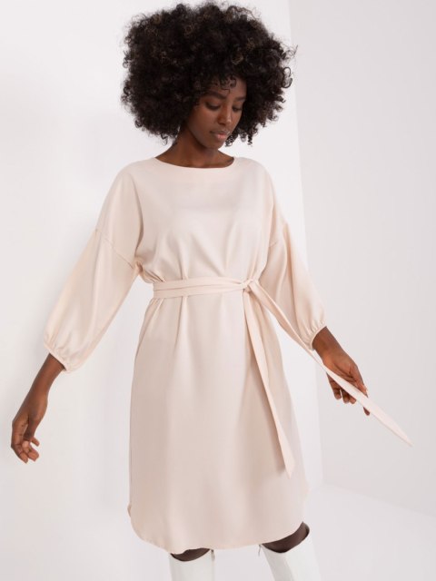 Sukienka WN-SK-669.92P jasny beżowy L