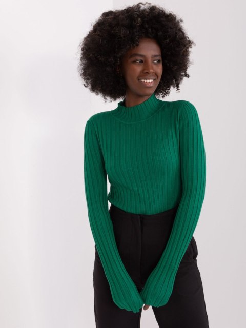 Sweter PM-SW-9747.09 ciemny zielony M/L Sweter PM-SW-9747.09 ciemny zielony M/L