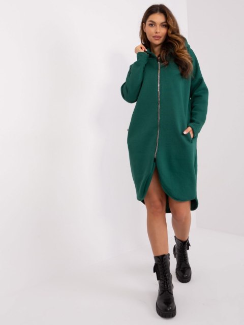 Bluza RV-BL-4858-2.97P ciemny zielony L/XL