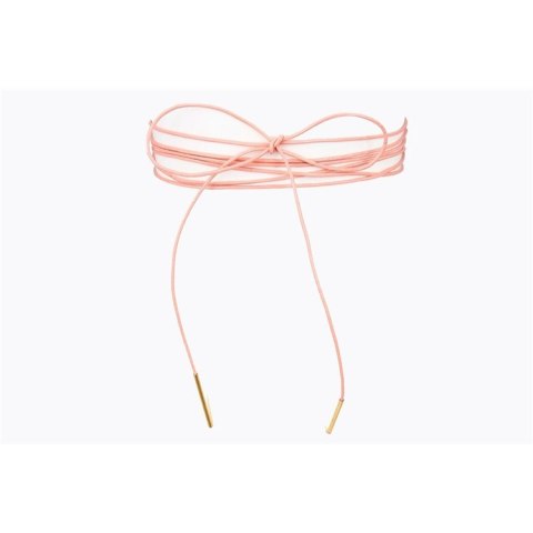 NASZYJNIK CHOKER DELIKATNY - RÓŻOWY N526R NASZYJNIK CHOKER DELIKATNY - RÓŻOWY N526R