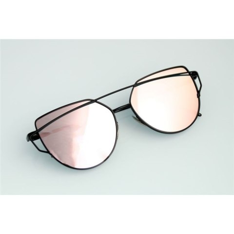 Okulary GLAM CAT EYE ROSE GOLD NEW OK21WZ21 Okulary GLAM CAT EYE ROSE GOLD NEW OK21WZ21