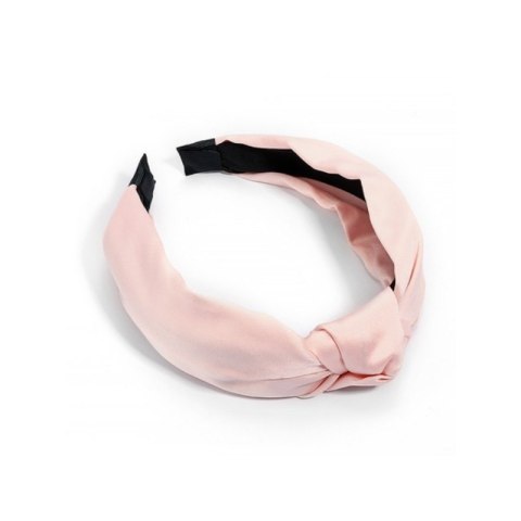 Opaska turban z materiału różowa O228R Opaska turban z materiału różowa O228R