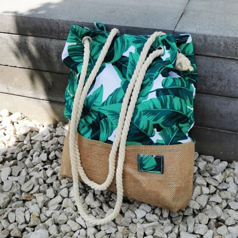 Torba plażowa Liście Pleciona PL151 Torba plażowa Liście Pleciona PL151