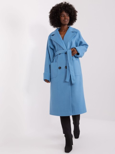 Płaszcz LK-PL-509401.99P niebieski L/XL Płaszcz LK-PL-509401.99P niebieski L/XL