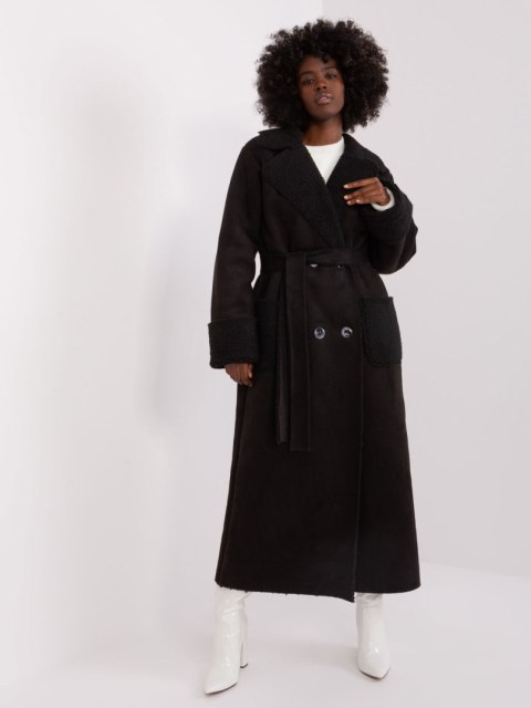Płaszcz LK-PL-509460.00P czarny S/M Płaszcz LK-PL-509460.00P czarny S/M