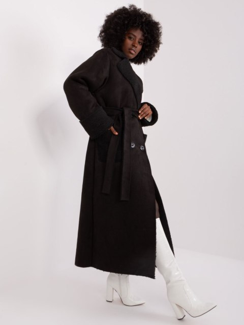 Płaszcz LK-PL-509460.00P czarny S/M Płaszcz LK-PL-509460.00P czarny S/M