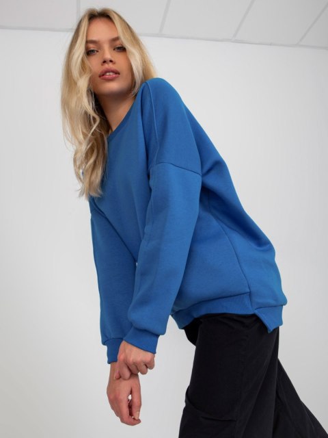 Bluza RV-BL-8261.51 ciemny niebieski Bluza RV-BL-8261.51 ciemny niebieski