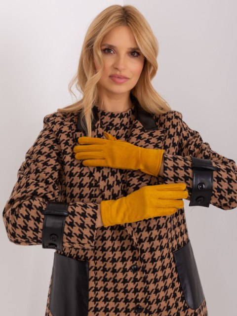 Rękawiczki AT-RK-2370.99 ciemny żółty S/M Rękawiczki AT-RK-2370.99 ciemny żółty S/M
