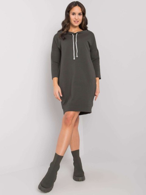 Sukienka RV-SK-4597-1.97 khaki S/M Sukienka RV-SK-4597-1.97 khaki S/M