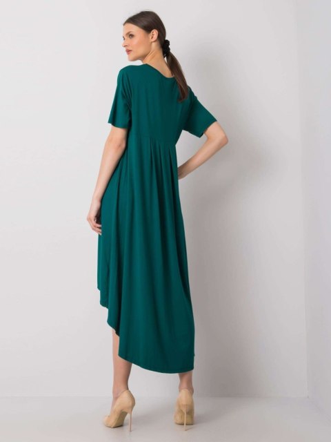 Sukienka RV-SK-R4889.09 ciemny zielony L/XL Sukienka RV-SK-R4889.09 ciemny zielony L/XL