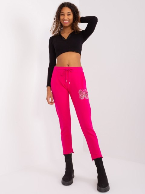 Spodnie dresowe RV-DR-8835.10 fuksjowy L/XL Spodnie dresowe RV-DR-8835.10 fuksjowy L/XL