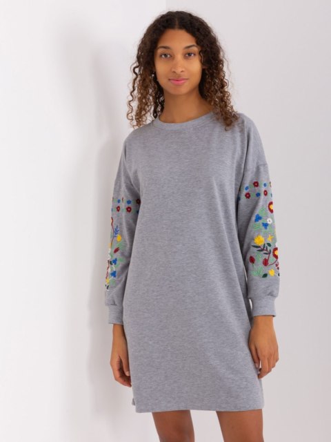 Sukienka RV-SK-8979.94P szary L/XL Sukienka RV-SK-8979.94P szary L/XL