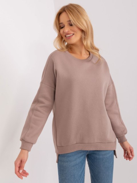 Bluza RV-BL-8261.51 ciemny bezowy Bluza RV-BL-8261.51 ciemny bezowy
