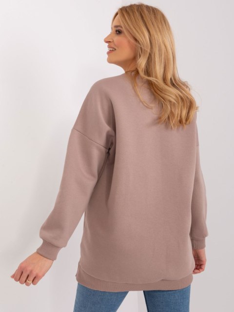 Bluza RV-BL-8261.51 ciemny bezowy Bluza RV-BL-8261.51 ciemny bezowy