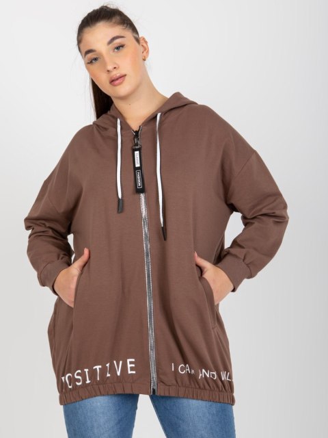 Bluza RV-BL-8302.78 brązowy Bluza RV-BL-8302.78 brązowy