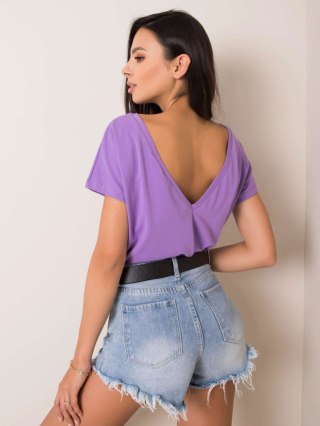 T-shirt RV-TS-4662.14P fioletowy S