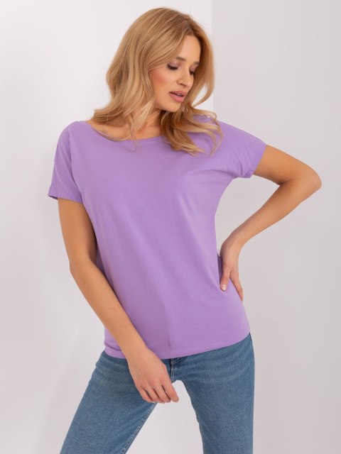 T-shirt RV-TS-4662.99 jasny fioletowy XS