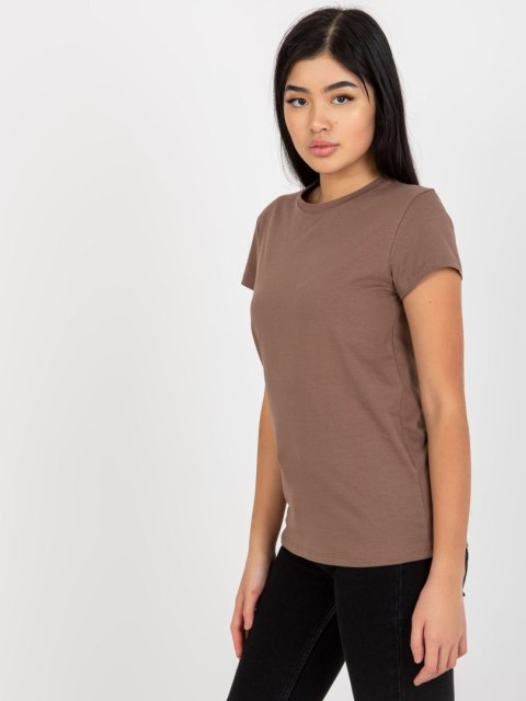 T-shirt RV-TS-4623.40 brązowy XL