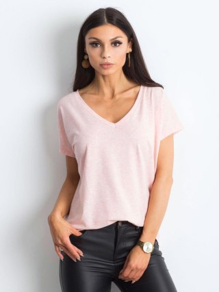 T-shirt RV-TS-4832.02P jasny różowy S