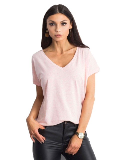 T-shirt RV-TS-4832.02P jasny różowy S