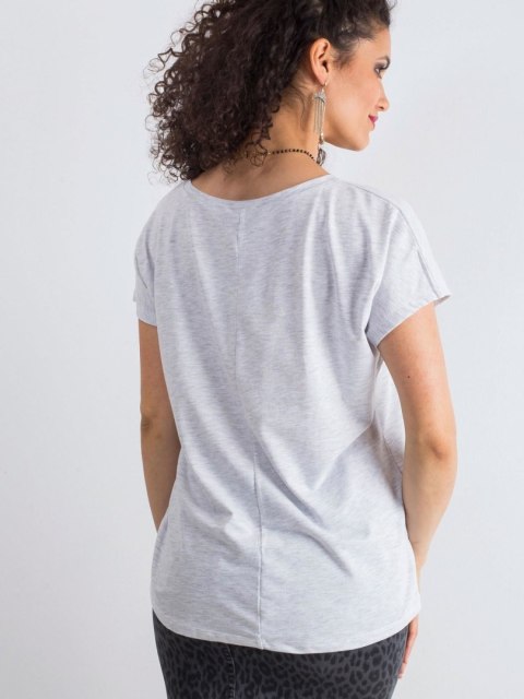 T-shirt RV-TS-4832.27P jasny szary M