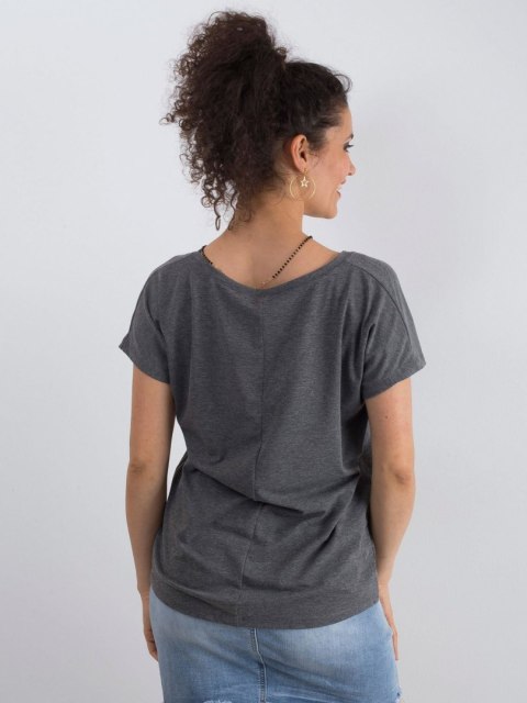 T-shirt RV-TS-4832.28P ciemny szary XL