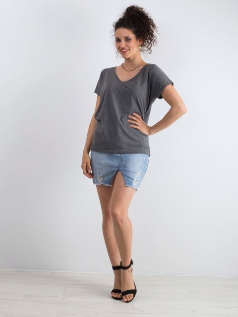 T-shirt RV-TS-4832.28P ciemny szary L