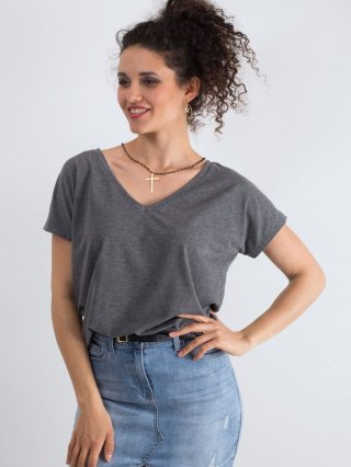 T-shirt RV-TS-4832.28P ciemny szary M